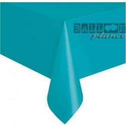 Tovaglia Plastica Turchese Teal 137x274 cm