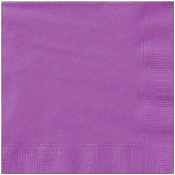 20 Tovaglioli Carta Viola Chiaro 33x33 cm