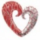 Pallone Cuore Bucato 70 cm