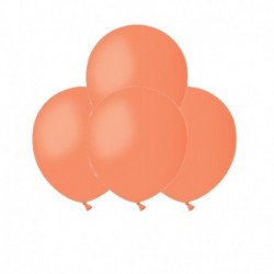 Palloncini Pastel Arancio 12 cm