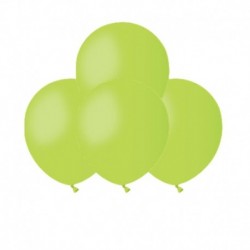 Palloncini Pastel Verde Lime 12 cm