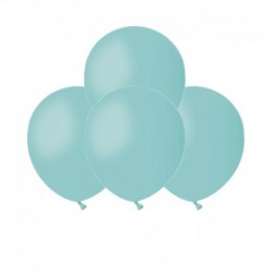 Palloncini Pastel Verde Tiffany 12 cm