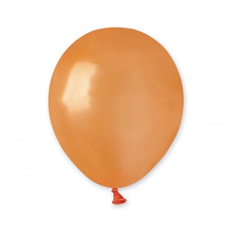 Palloncini Metallic Arancio 12 cm