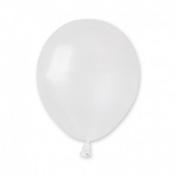 Palloncini Metallic Bianco 12 cm