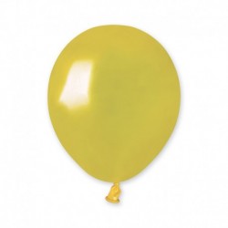 Palloncini Metallic Giallo 12 cm