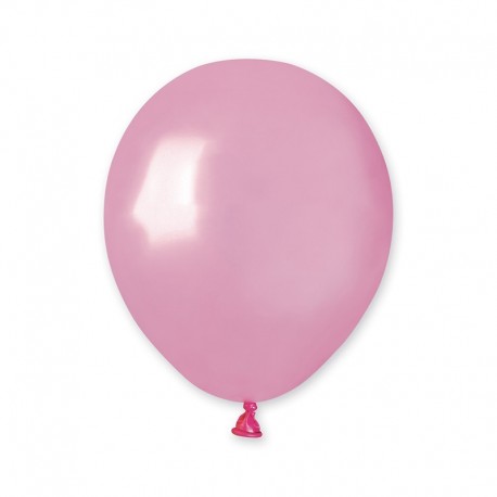 Palloncini Metallic Rosa 12 cm