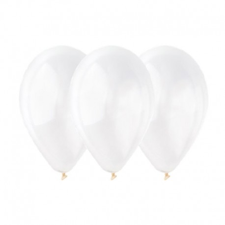 Palloncini Trasparenti Crystal 25 cm - Balloon Planet