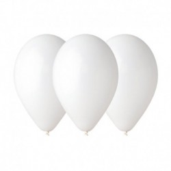 Palloncini Pastel Bianco 25 cm