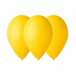 Palloncini Pastel Giallo 25 cm
