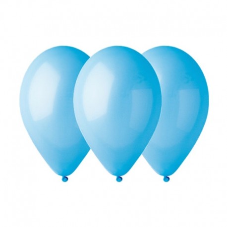 Palloncini Pastel Azzurro 25 cm
