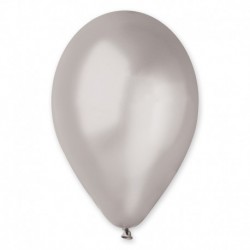 Palloncini Metallic Argento 30 cm