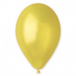 Palloncini Metallic Giallo 30 cm