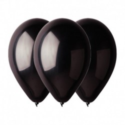 Palloncini Pastel Nero 30 cm