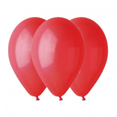Palloncini Pastel Rosso 30 cm