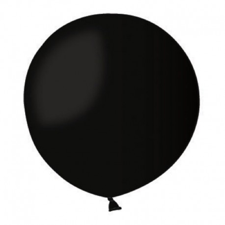 Pallone Pastel Nero 80 cm