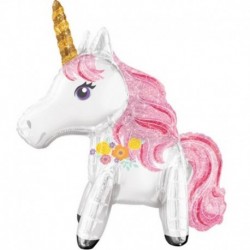 Pallone Mini Air Walker Unicorno 70 cm