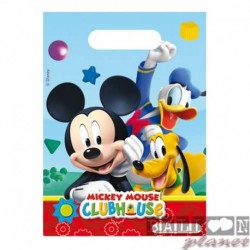 6 Loot Bags Topolino 18x22 cm