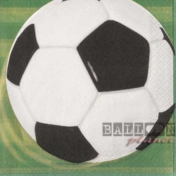 20 Tovaglioli Carta Calcio 33x33 cm