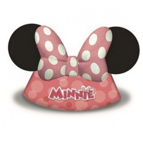 6 Cappellini Carta Minnie 18x16 cm