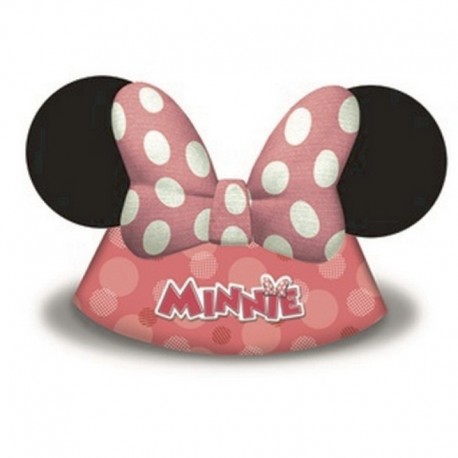 6 Cappellini Carta Minnie 18x16 cm