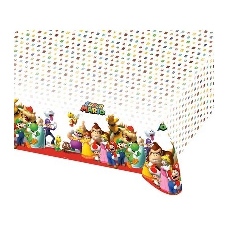 Tovaglia Plastica Supermario 120x180 cm