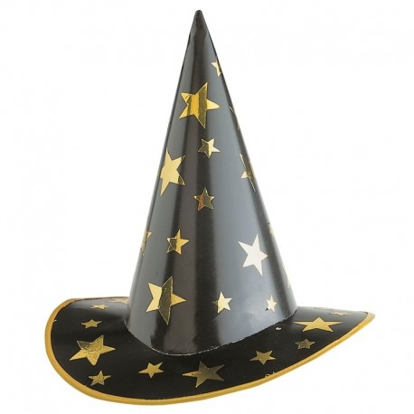 Cappello Mago Stelle Oro