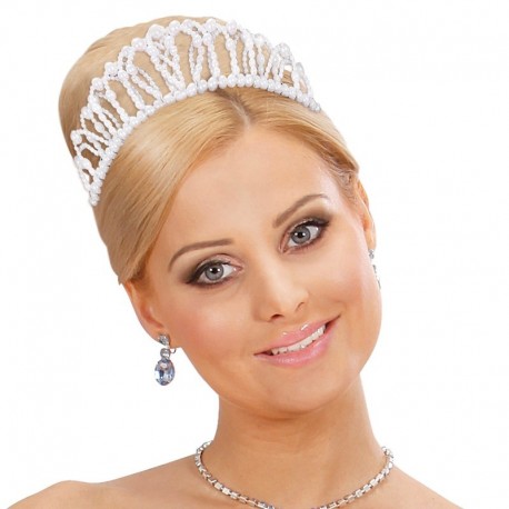 Corona Principessa Tiara Perle