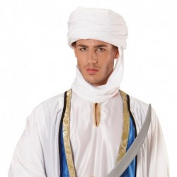 Turbante Arabo Bianco