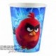 8 Bicchieri Carta Angry Birds 266 ml