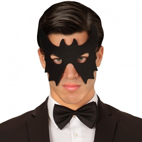 Maschera Tessuto Pipistrello Nero