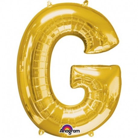 Pallone Lettera G Oro 90 cm