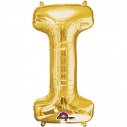 Pallone Lettera I Oro 90 cm