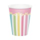 8 Bicchieri Carta Carousel 266 ml