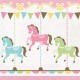 16 Tovaglioli Carta Carousel 33x33 cm