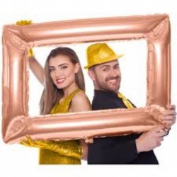 Selfie Frame Rosa Gold 85x60 cm