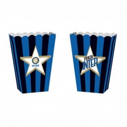 4 Contenitori Popcorn Inter 14x19 cm