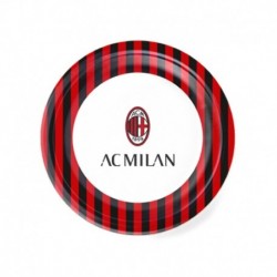 8 Piatti Tondi Carta Milan 18 cm