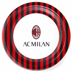 8 Piatti Tondi Carta Milan 23 cm