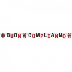 Festone Jumbo Milan 215x15 cm