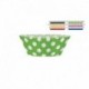 24 Pirottini Bandierine Verde Lime Pois