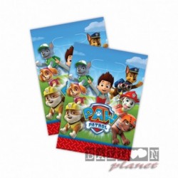 6 Loot Bags Paw Patrol 18x22 cm