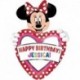 Pallone Minnie Personalizzabile 85 cm