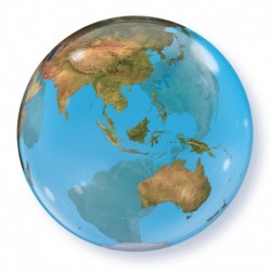 Pallone Bubble Pianeta Terra 60 cm