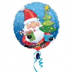 Pallone Babbo Natale 45 cm