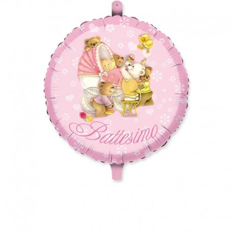 Pallone Battesimo Girl 45 cm