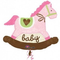 Pallone Cavallo Dondolo Girl 75 cm