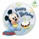 Pallone Bubble Baby Mickey 55 cm