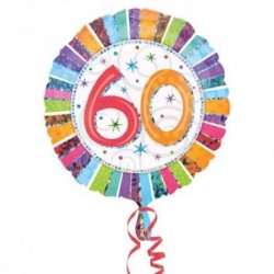 Pallone Radiant 60 B-Day 45 cm