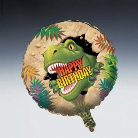 Pallone Foil 45 cm Dinosauri