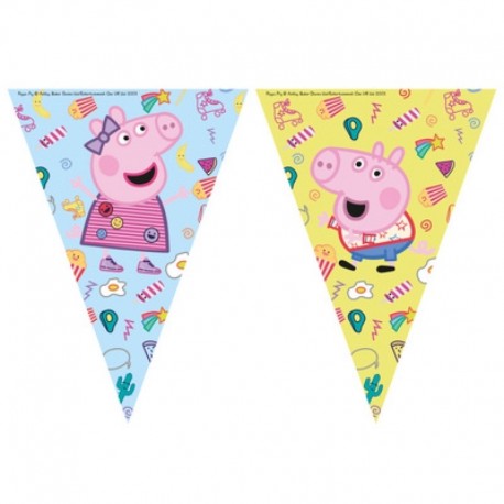 Festone Bandierine Peppa Pig 200 cm